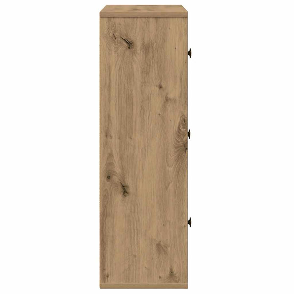 Artesaani tammi kirjahylly Soledad 60x24x76,5cm (puinen)