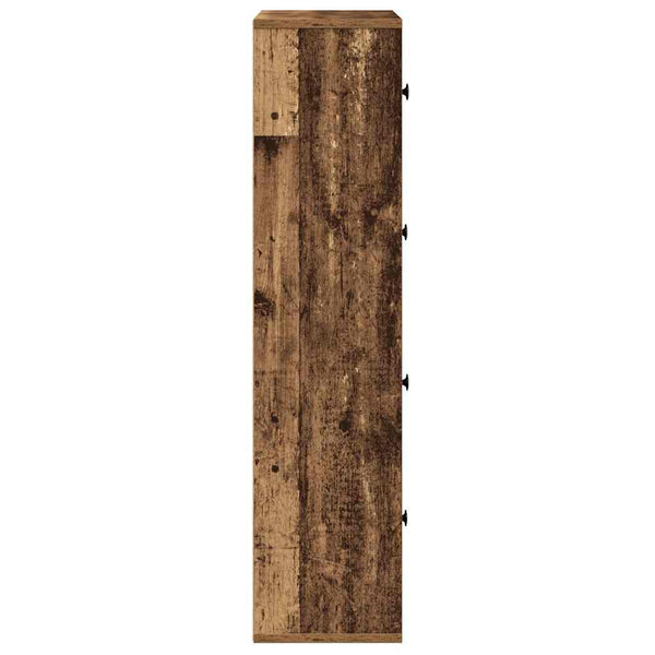 Vanha puu kirjahylly Soledad 60x24x101,5cm (puinen)