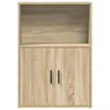 Kirjahylly sonoma oak Sebastita 60x24x85cm (engineered wood)