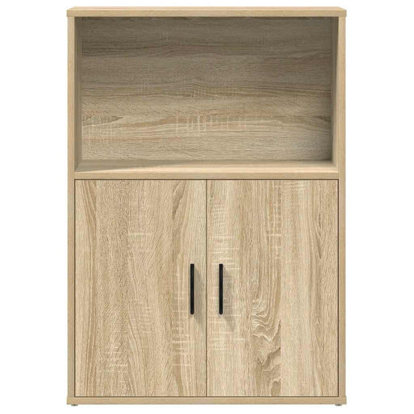 Kirjahylly sonoma oak Sebastita 60x24x85cm (engineered wood)
