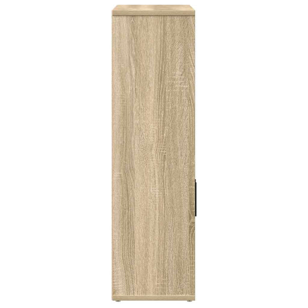 Kirjahylly sonoma oak Sebastita 60x24x85cm (engineered wood)