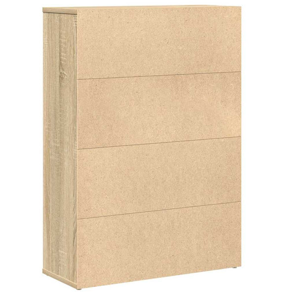 Kirjahylly sonoma oak Sebastita 60x24x85cm (engineered wood)