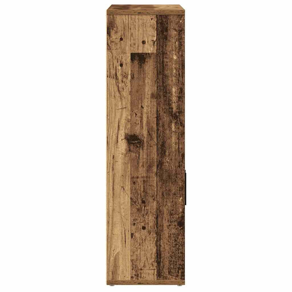 Vanha puu kirjahylly Sebastita 60x24x85cm (puinen)