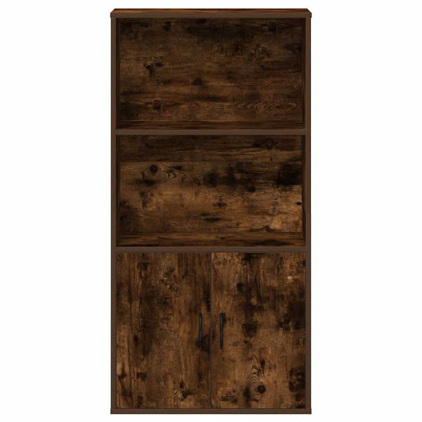 Savutammi kirjahylly Sebastita 60x24x120cm (puinen)