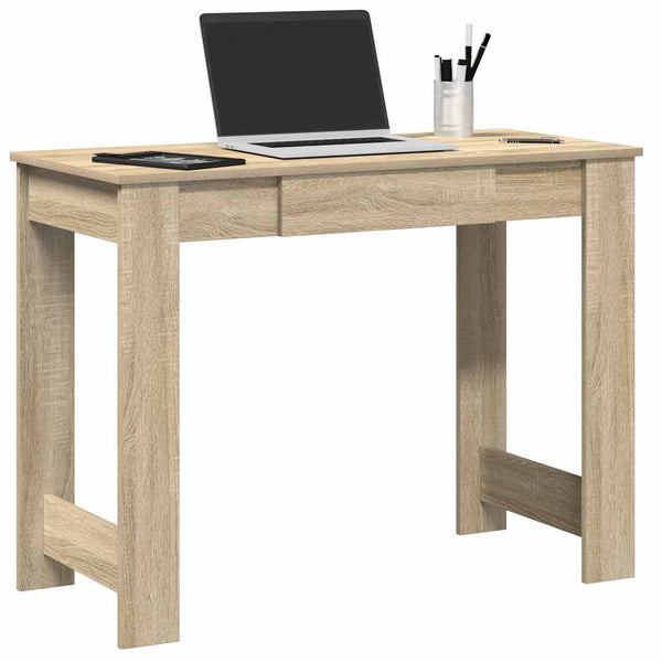 Sonoma oak työpöytä Grafina 100x45x75cm (engineered wood)
