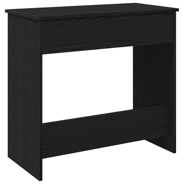 Työpöytä musta 80x40x75 cm lastulevy