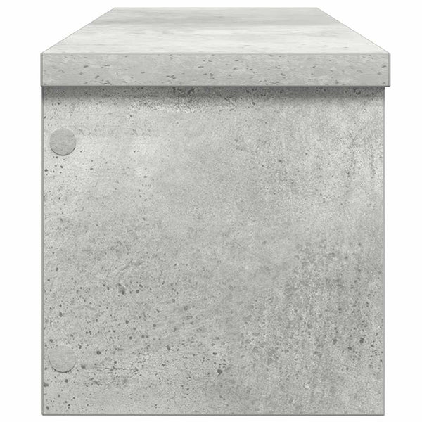 Betoninharmaa keittiötelineet pinottavat Muhamad 50x15x16cm (2 kpl)