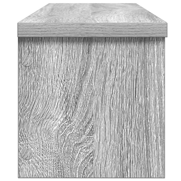 Harmaa keittiötelineet pinottavat Muhamad 50x15x16cm (2 kpl)