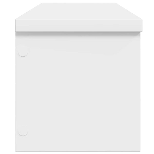 Valkoinen keittiötelineet pinottava Muhamad 60x15x16cm (2 kpl)