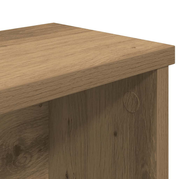 Artisan oak keittiötelineet pinottavat Muhamad 60x15x16cm (2 kpl)