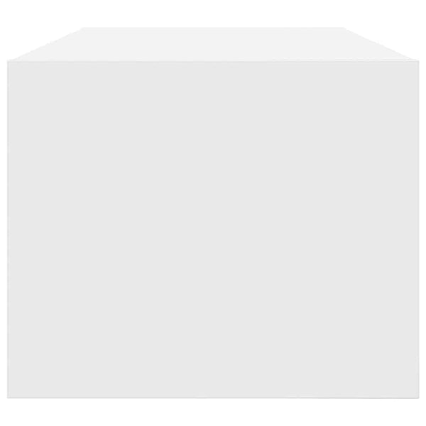 Valkoinen tv-seinäkaapit Kolla 80x31x25,5cm (2 kpl puinen)
