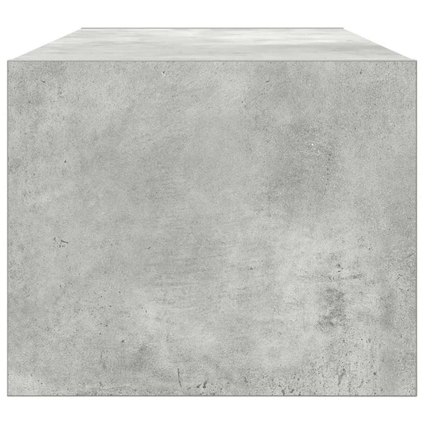 Betoninharmaa tv-seinäkaapit Kolla 80x31x25,5cm (2 kpl, puinen)