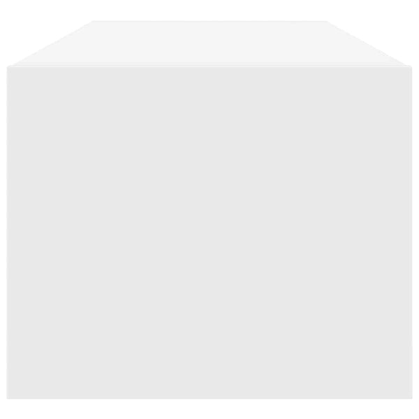 Valkoinen tv-seinäkaapit Kolla 100x31x25,5cm (2 kpl puinen)