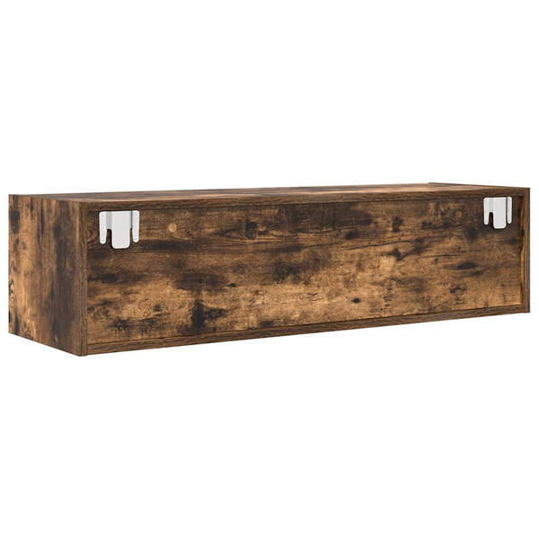 Savutammi tv-seinäkaappi Kolla 100x31x25,5cm (2 kpl, puinen)