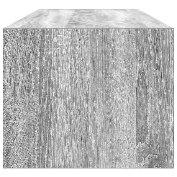 Harmaa tv-seinäkaapit Kolla 100x31x25,5cm (2 kpl, sonoma, puinen)