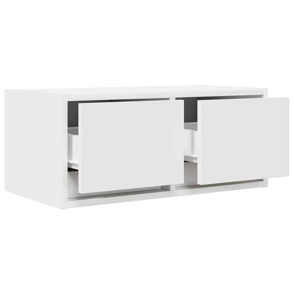 Valkoinen tv-seinäkaapit Horton 60x31x25,5cm (2 kpl puinen)