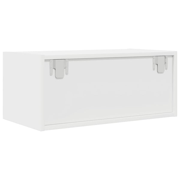 Valkoinen tv-seinäkaapit Horton 60x31x25,5cm (2 kpl puinen)