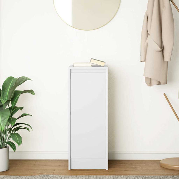 Valkoinen senkki Aristach 29,5x34x76cm (puinen)