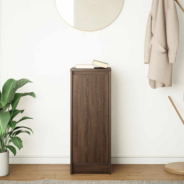 Ruskea senkki Aristach 29,5x34x76cm (tammi puinen)