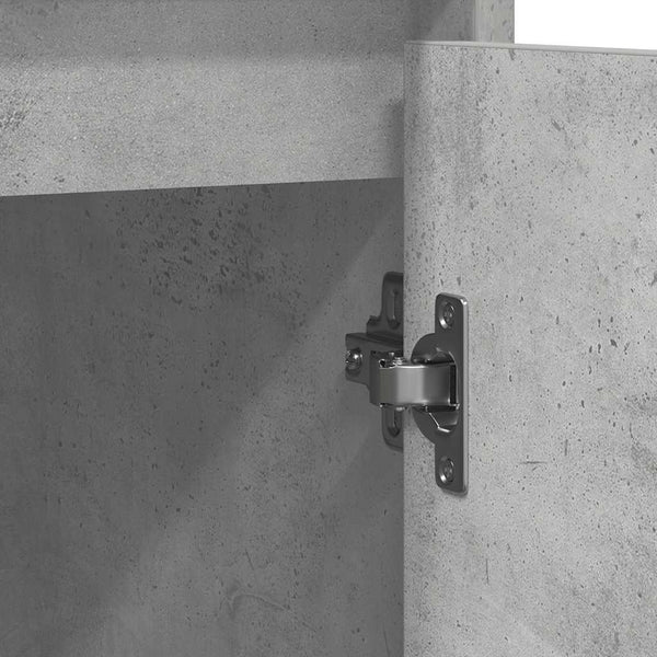 Betoninharmaa senkki Dura 85x34x76cm (puinen)