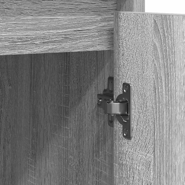 Harmaa senkki Dura 85x34x76cm (puinen)