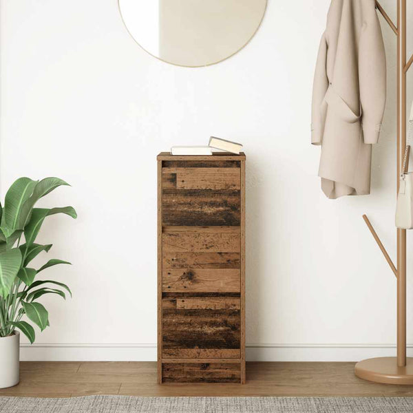 Vanha puu senkki Hanzi 29,5x34x76cm (puinen)