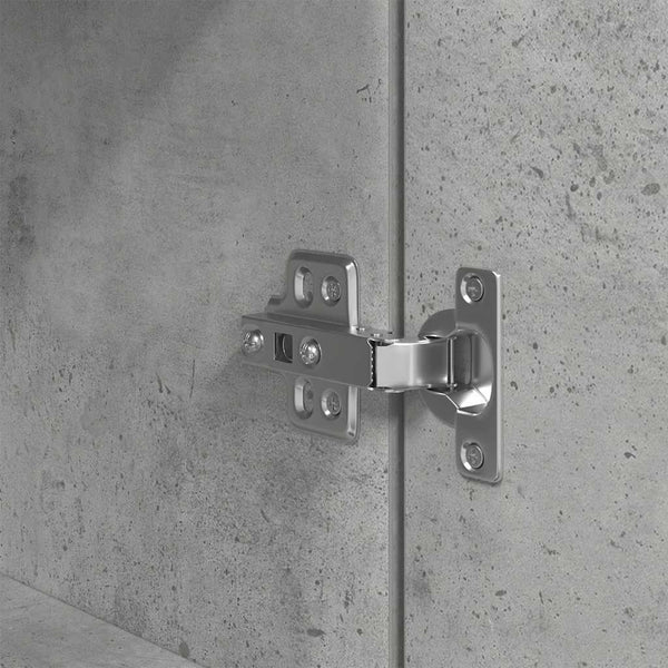 Betoninharmaa kaappi Haden 37,5x35x180cm (puinen)