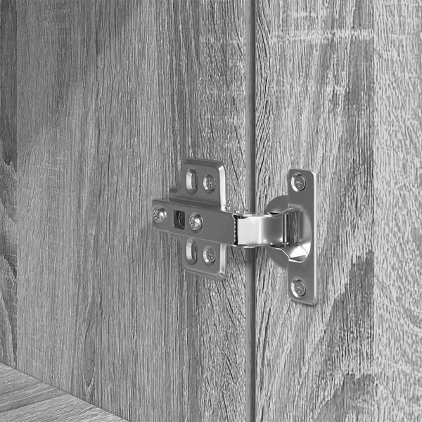 Harmaa kaappi Haden 37,5x35x180cm (puinen)