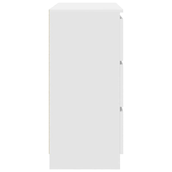 Valkoinen senkki Stanut 80x35x76cm (puinen)