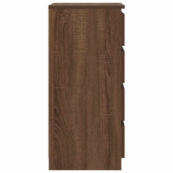 Ruskea senkki Piscolt 37,5x35x76cm (tammi puinen)