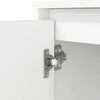Valkoinen työpöytä Gustie 120x42x76cm (puinen)