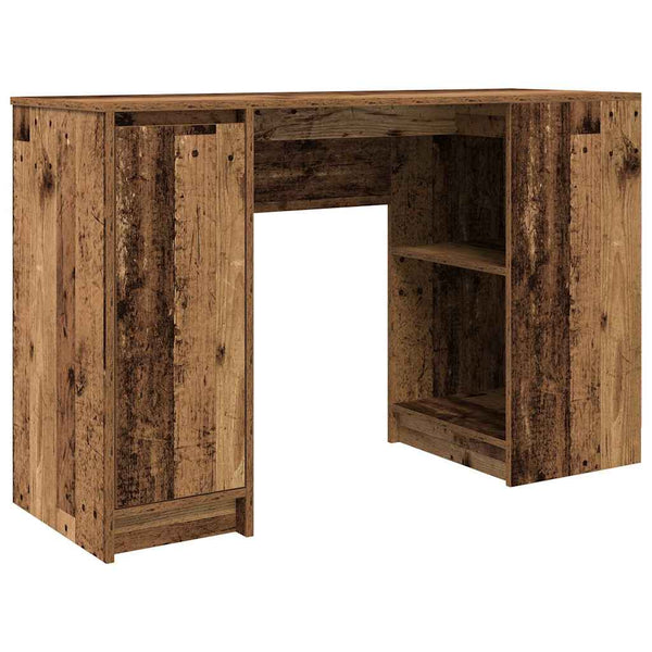 Vanha puu työpöytä Gustie 120x42x76cm (puinen)