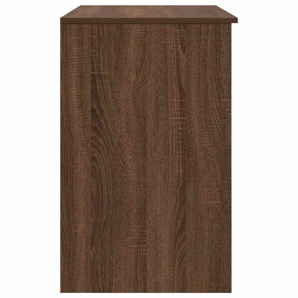 Ruskea työpöytä Tirpu 86x49x76cm (puinen)