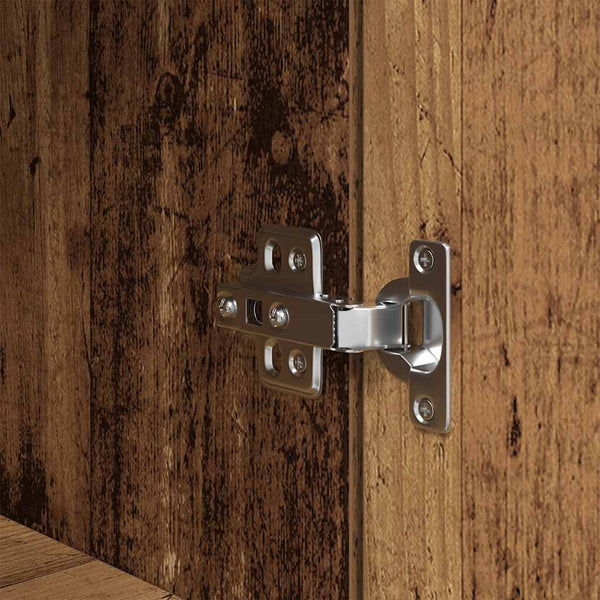 Vanha puu kaappi Haden 50x35x180cm (puinen)