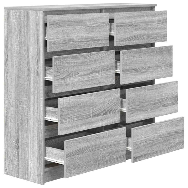 Harmaa senkki Rosen 100x35x99cm (puinen)