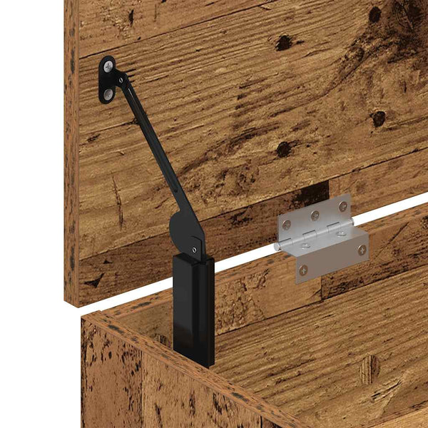 Kenkäteline Calil 102x30,5x45cm (vanha puu, puinen)