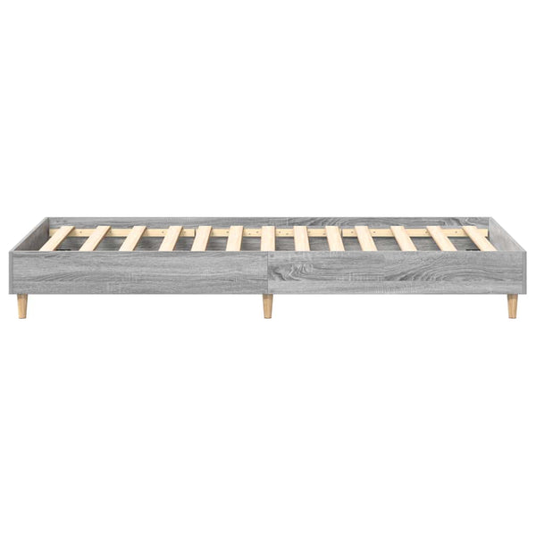 Harmaa sängynrunko ei patjaa Margarusa 100x200cm (suunniteltu puu)