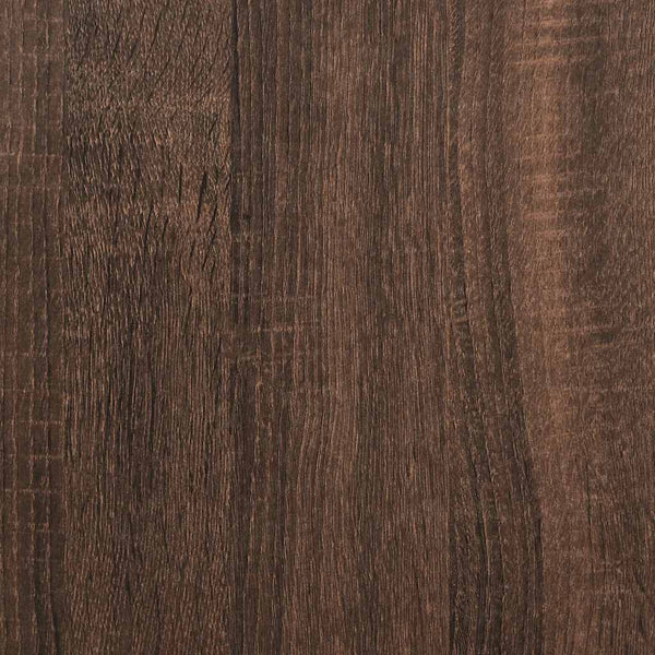 Ruskea tammi sängynrunko ilman patjaa Margarusa 140x190cm (puinen)