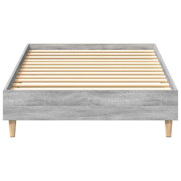 Harmaa sonoma sängynrunko ei patjaa Margarusa 90x190cm (suunniteltu puu)