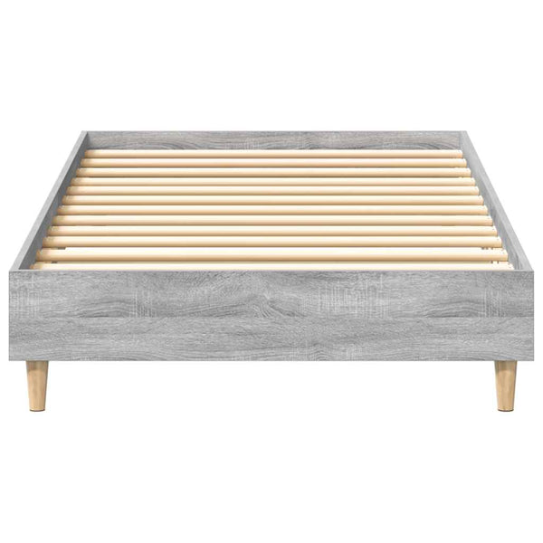 Harmaa sonoma sängynrunko ei patjaa Margarusa 75x190cm (suunniteltu puu)
