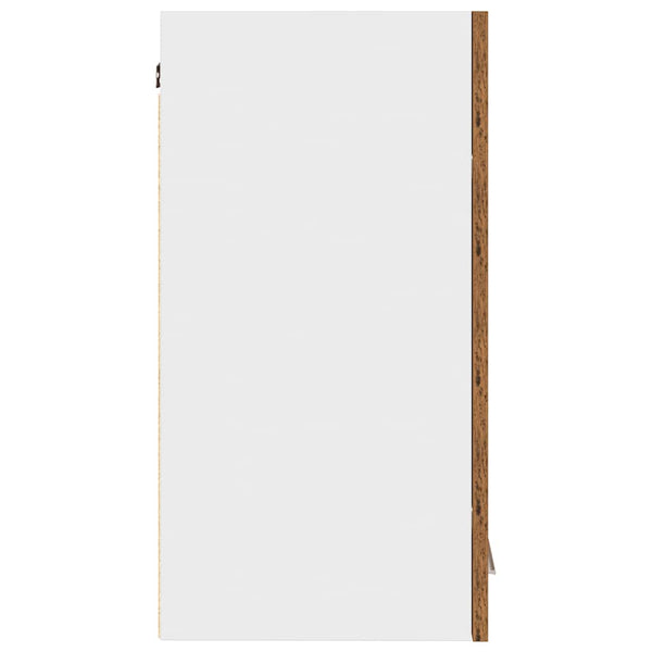 Vanha puu keittiön seinäkaappi Pompilas 60x31x60cm (suunniteltu puu)