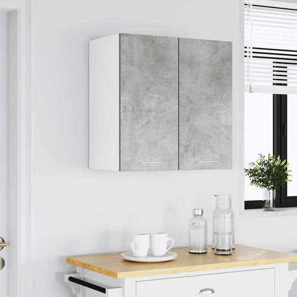 Betonin harmaa keittiön seinäkaappi Valeeria 60x31x60cm (puinen)