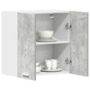 Betonin harmaa keittiön seinäkaappi Valeeria 60x31x60cm (puinen)