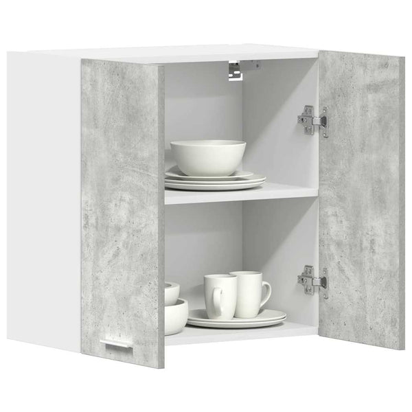 Betonin harmaa keittiön seinäkaappi Valeeria 60x31x60cm (puinen)