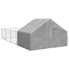 Galvanoitu ulkokoirakennel juoksun kanssa Danner 7x3x1,9 m (teräs)