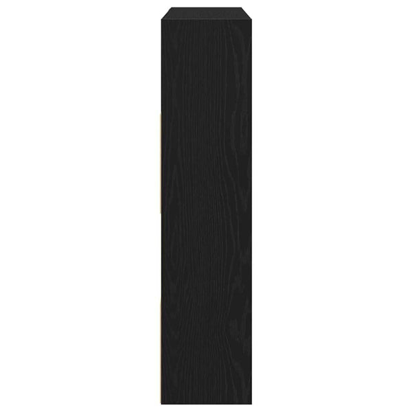 Musta tammi kirjahylly/tilanjakaja Provian 105x24x102cm