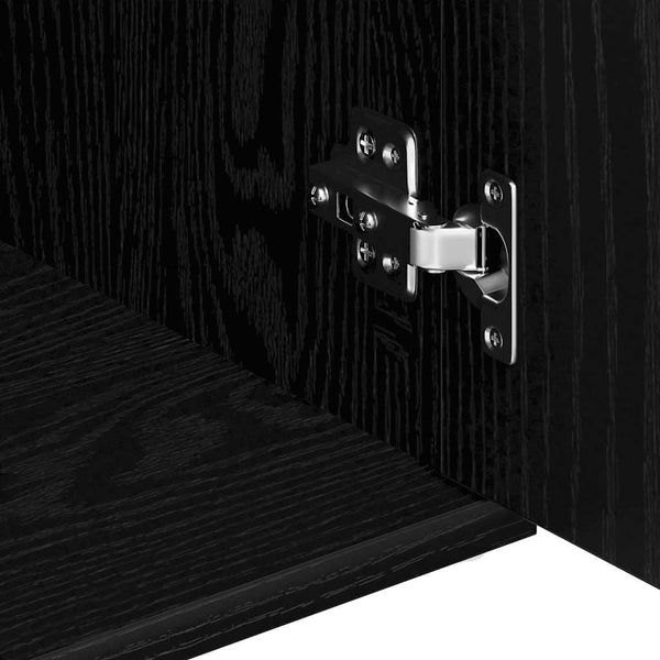 Musta tammi senkki Ra 91x29,5x65cm (puinen)