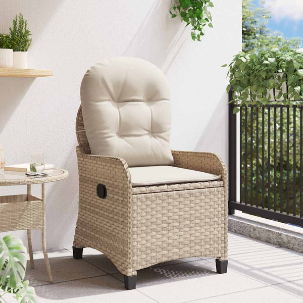 Beige lepotuoli Iarmila 56x66x95cm (polyrottinki)