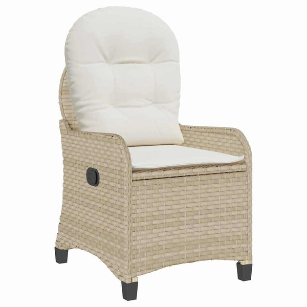 Beige lepotuoli Iarmila 56x66x95cm (polyrottinki)