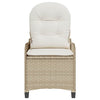 Beige lepotuoli Iarmila 56x66x95cm (polyrottinki)